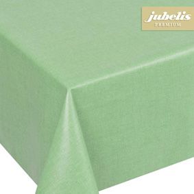 Lavable nappe de coton en vert