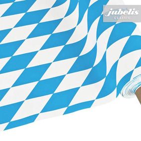 Revêtement de table pour le secteur de la restauration en rouleau avec un motif à losanges  bavarois